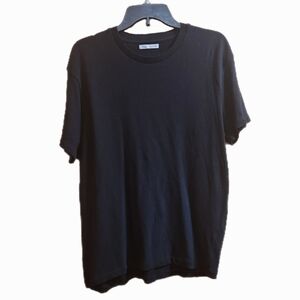 Zara Men's Black Short Sleeve Tee Top
